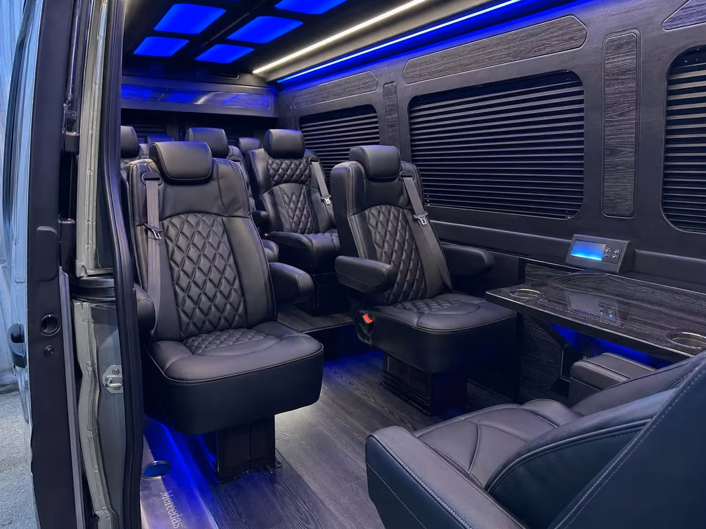 sprinter van transportation for groups and events across mcallen